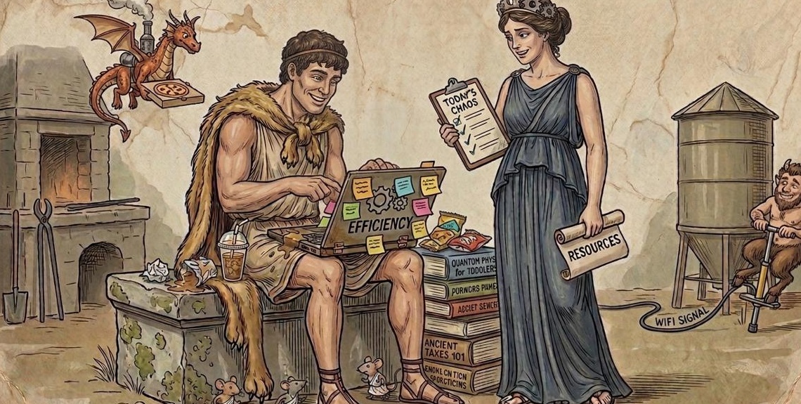 Me working on my telegram bots circa 3000 BC
