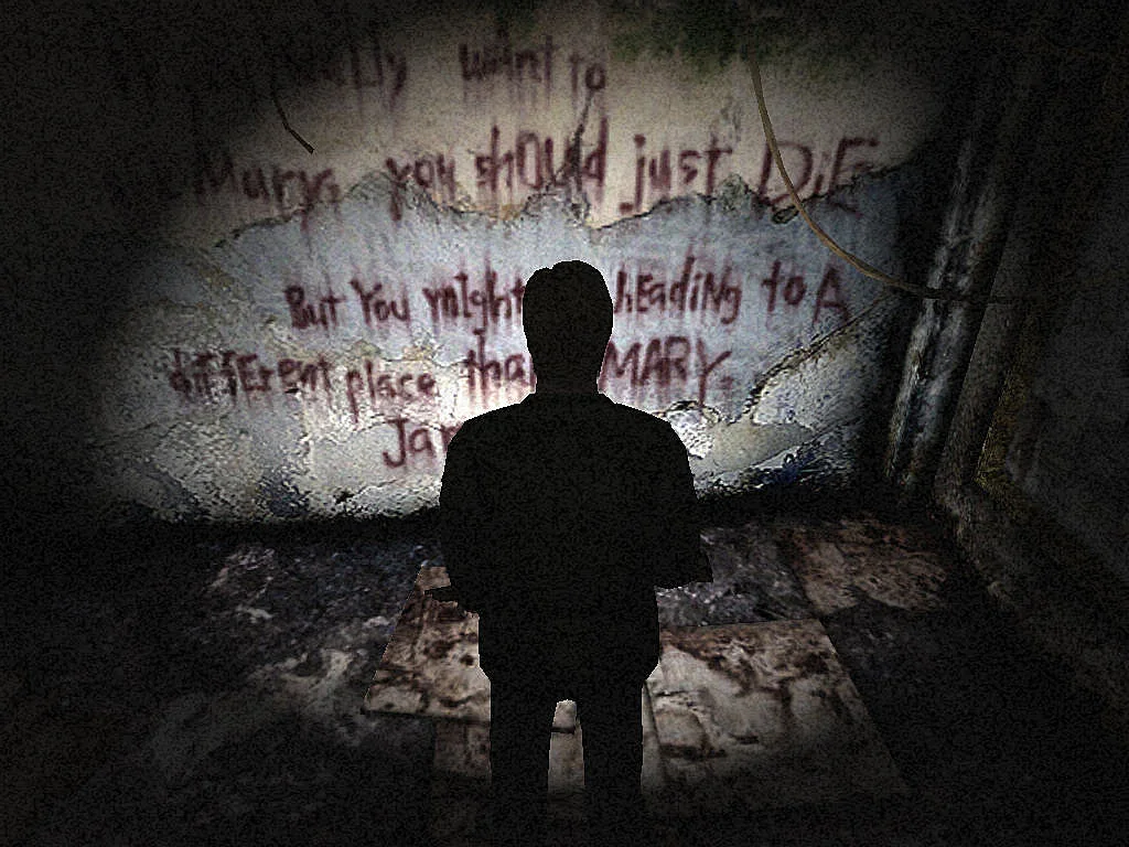 Silent Hill 2 Notes Words written on the wall