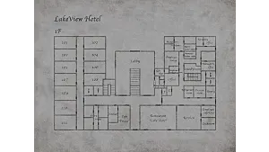 maps image LakeView Hotel 1F - Employee