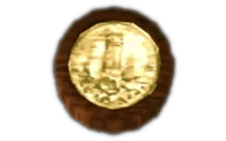 Silent Hill Items Gold Medallion