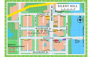 Silent Hill Curiosities The streets are named after famous authors