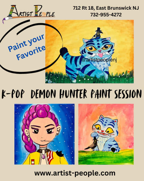 K-Pop Painting - Ages 6 n up