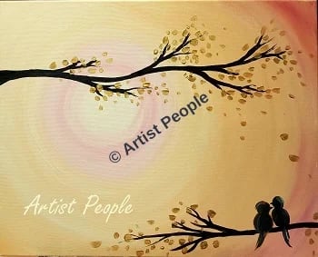 Sip n Paint - Golden Hour