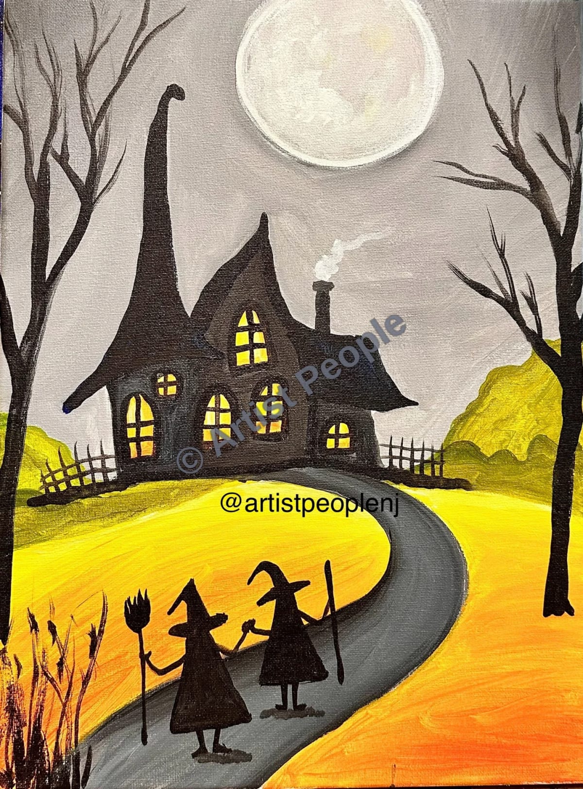 Sip n Paint - Spooky on the way