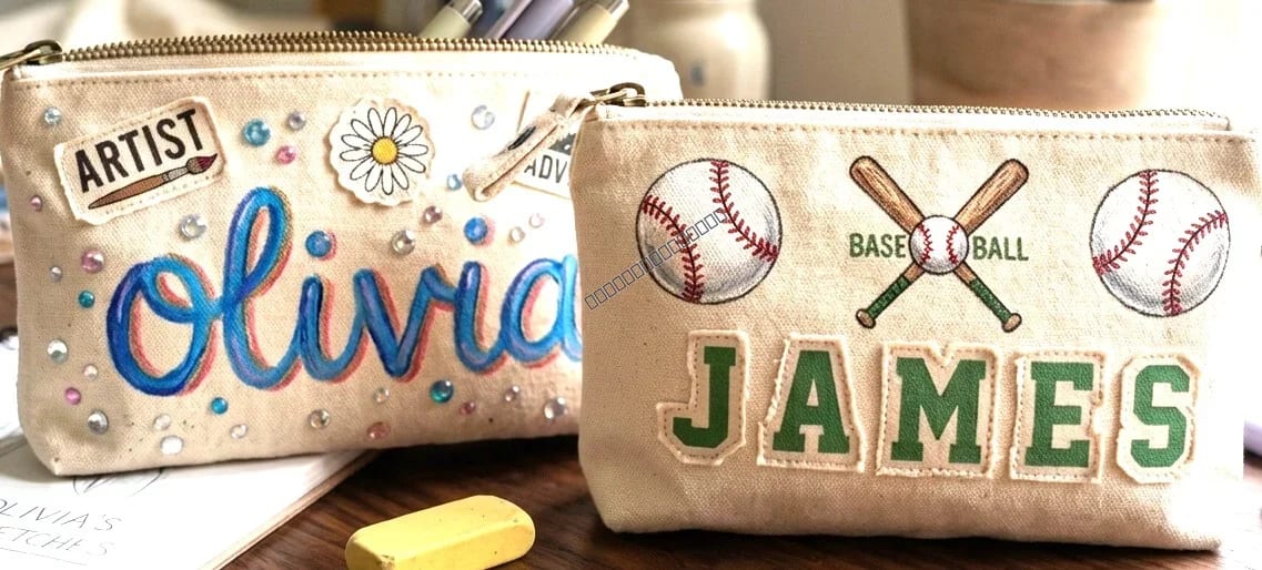 Canvas Pencil Case - all ages