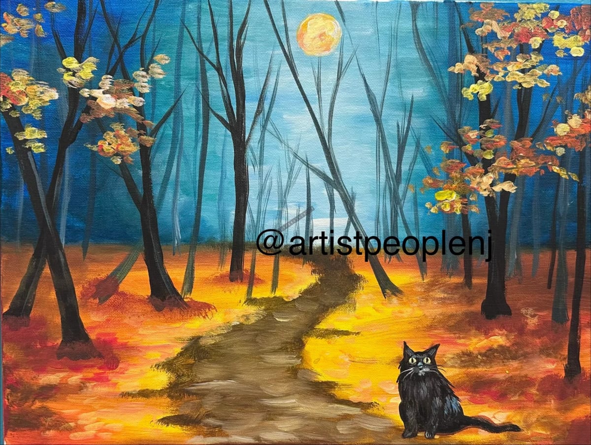 Sip n Paint - Purrfect Autumn