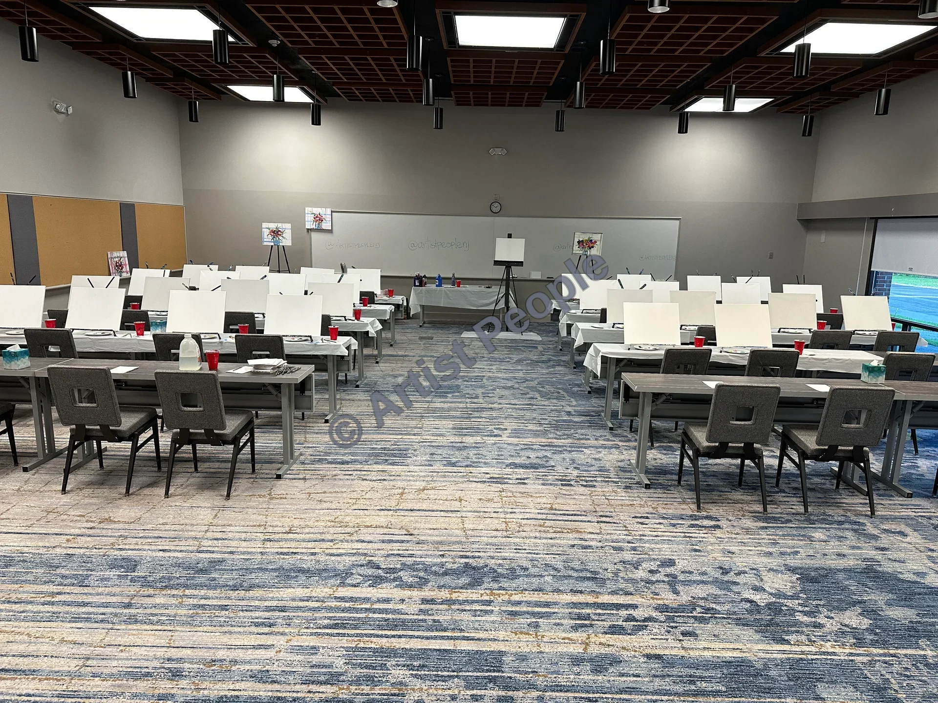 NJ Municipal Court Staff paint event