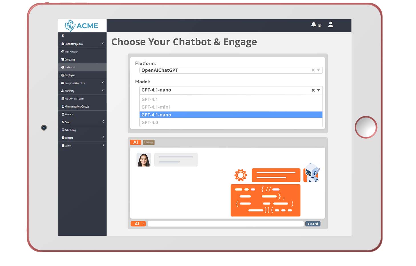 messaging with ai chatbots