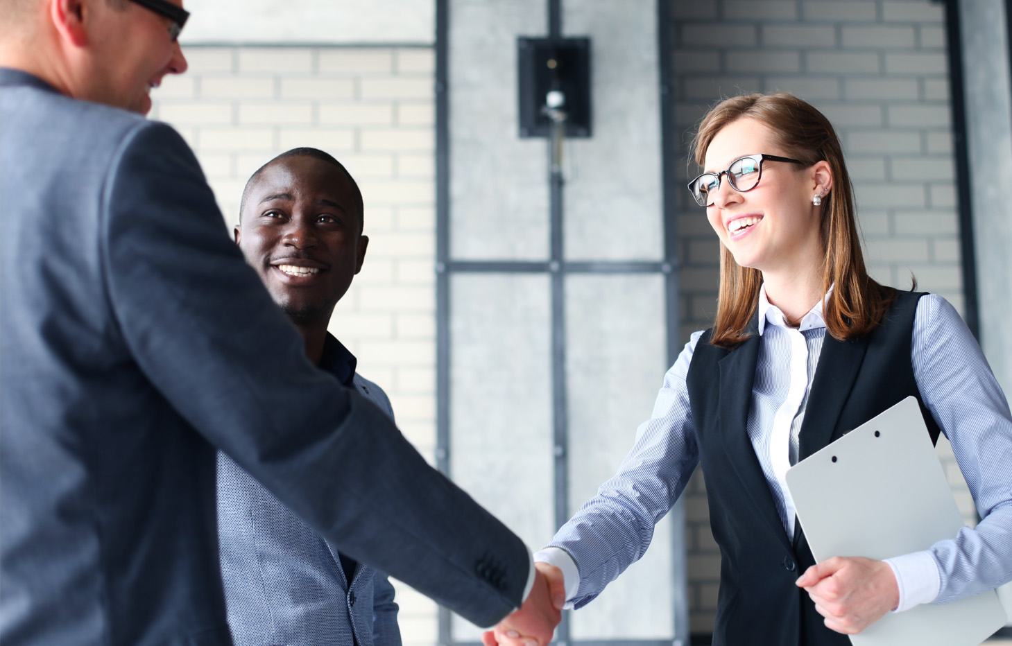 Meeting new employee