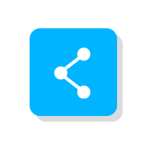 hybrid workplace icon