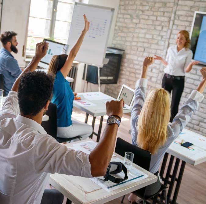 classroom of business