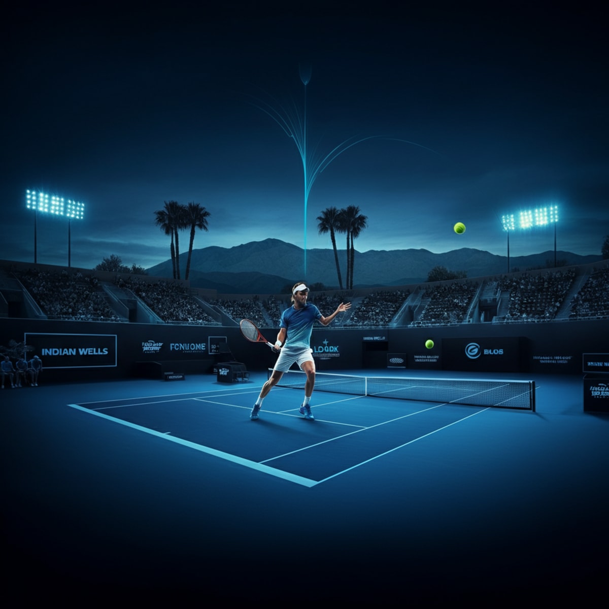 Alcaraz Beats Rinderknech at Indian Wells, Quotes Federer