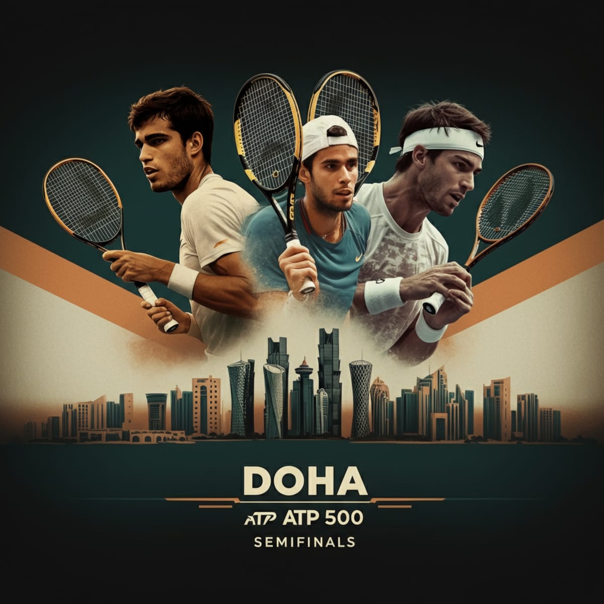 Alcaraz vs. Rublev & Fils vs. Mensik: Doha Drama!