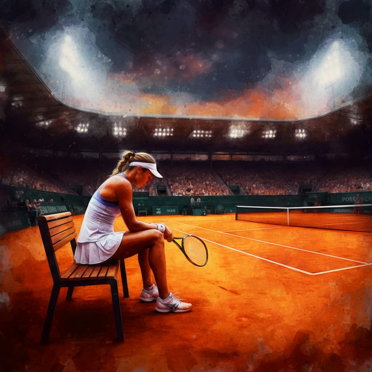 Aryna Sabalenka Sidelines Stuttgart Bid for Health | Porsche