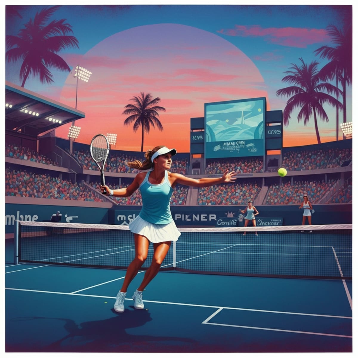 Coco Gauff Rides Social Media Strategy to Miami QF