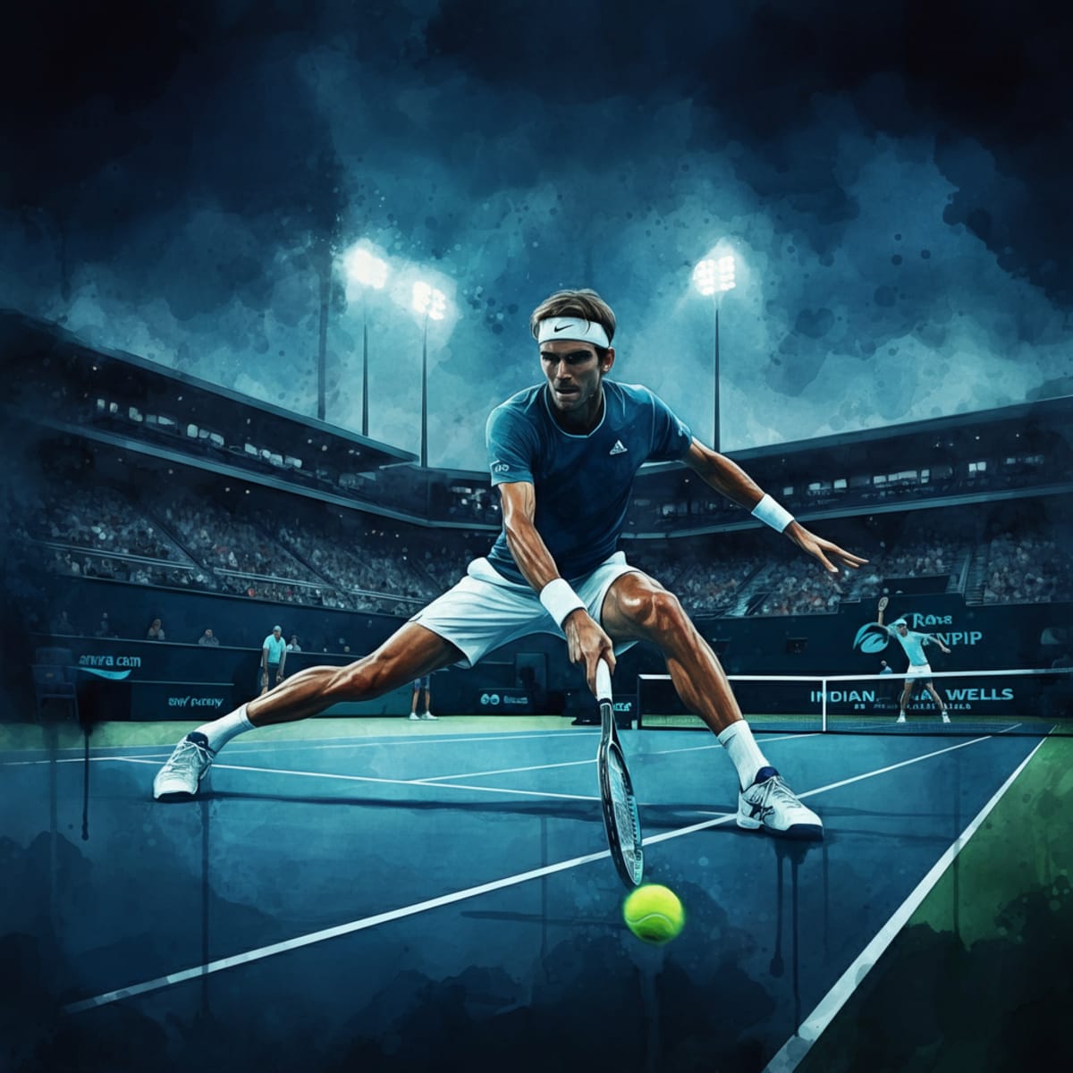 Daniil Medvedev Dominates Carlos Alcaraz at Indian Wells