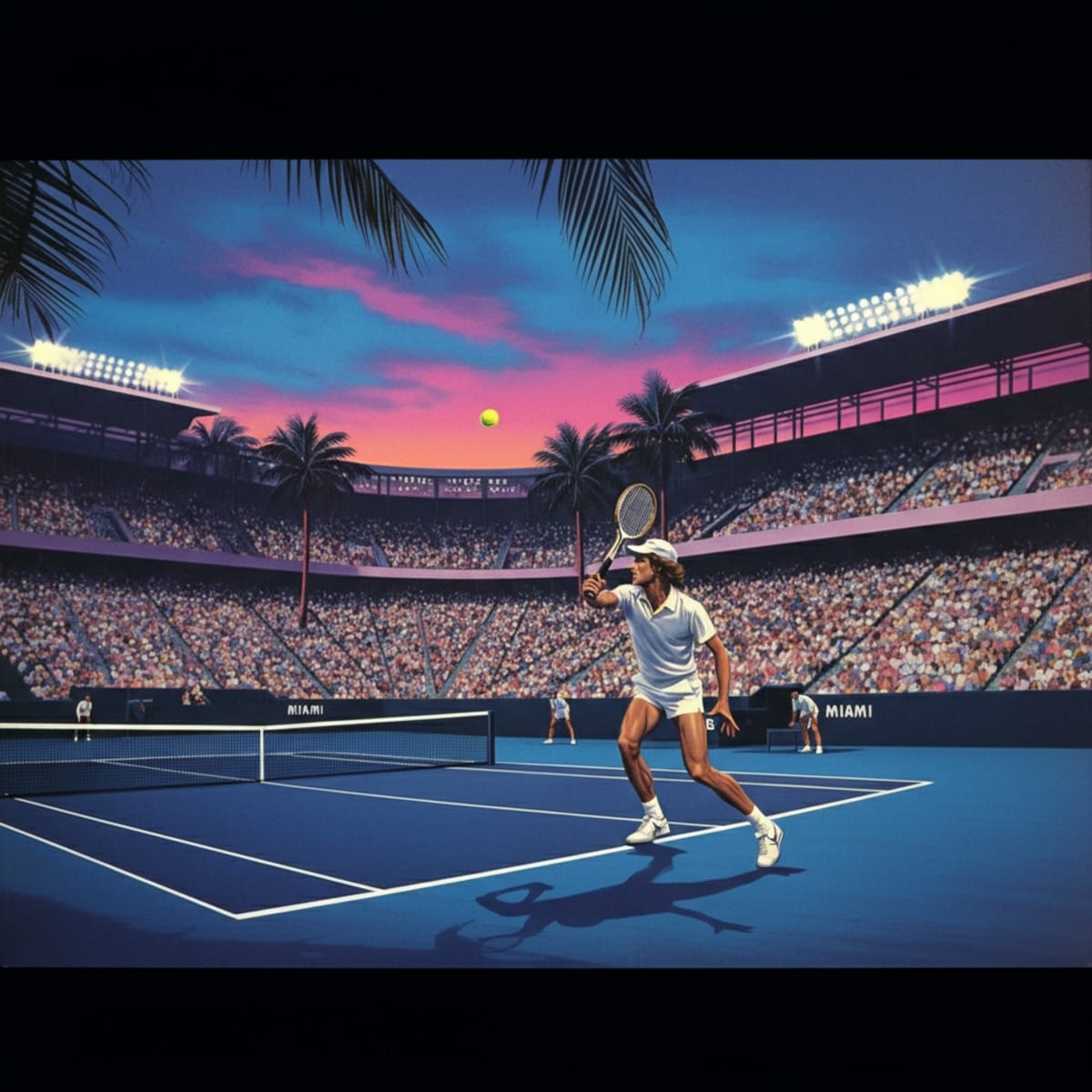 Daniil Medvedev Outlasts Sakamoto in Slower Miami Open