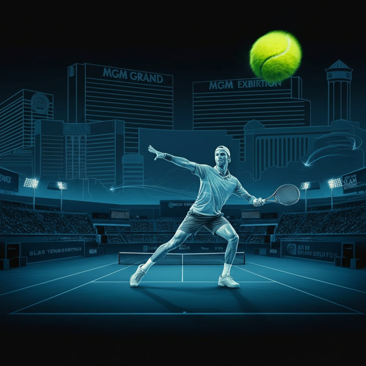 Fonseca Triumphs! Opelka Upset in Vegas MGM Slam Final