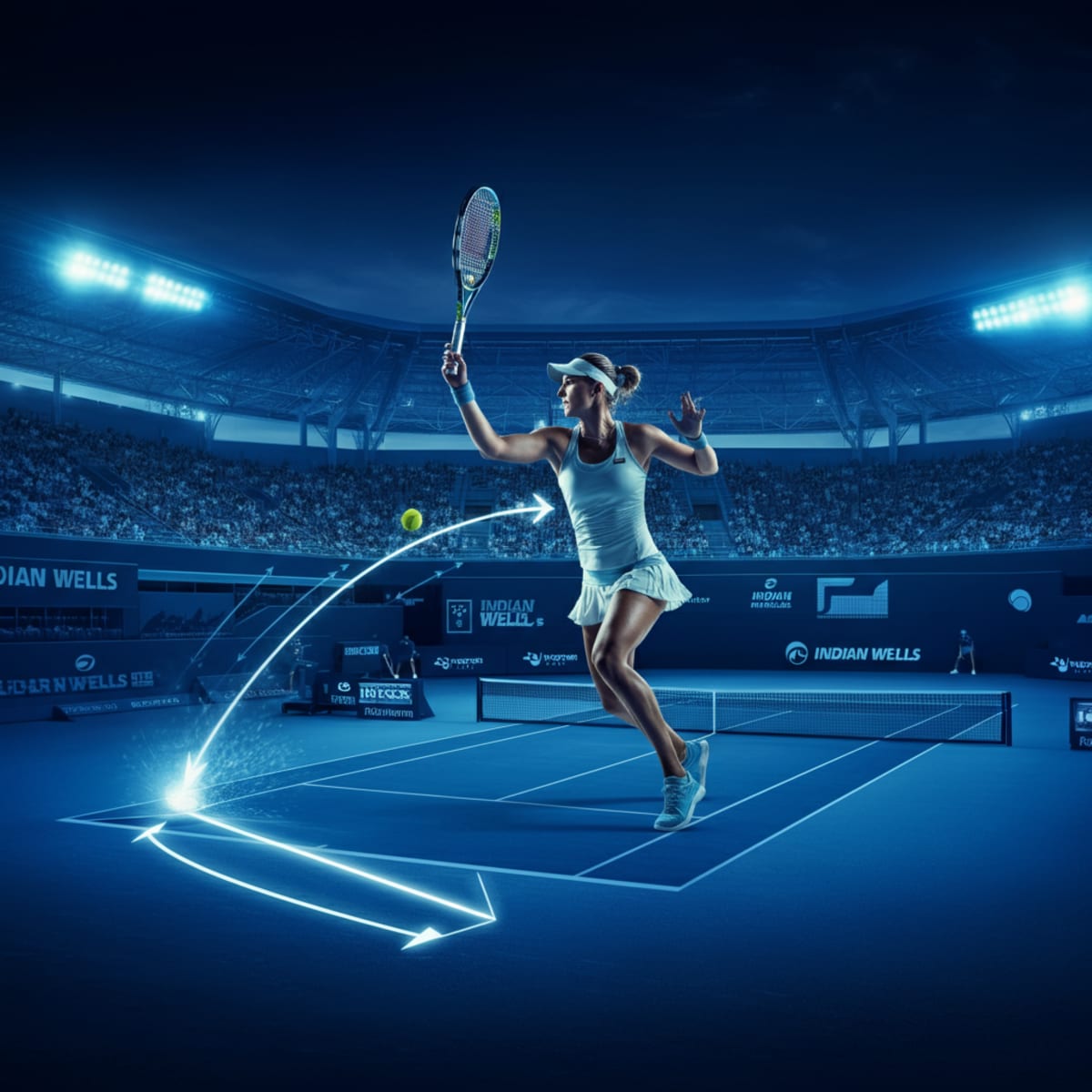 Indian Wells QF Tactics: Swiatek, Rybakina & Pegula Clash