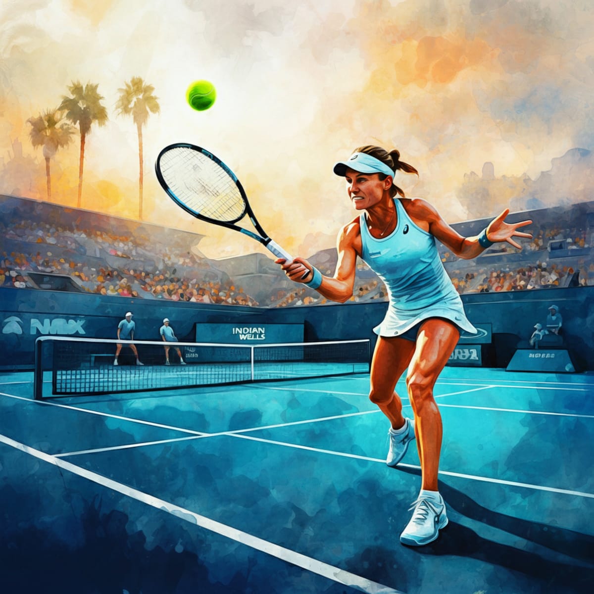 Indian Wells Quarterfinals: Swiatek, Rybakina, Pegula