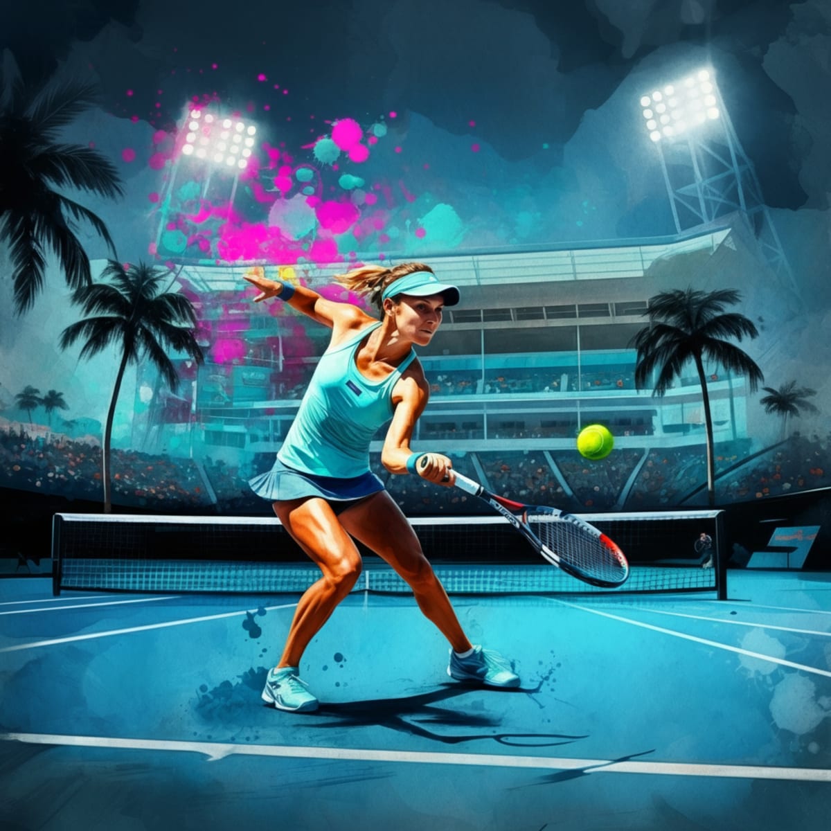 Jones Eclipses Venus in Miami; Swiatek Suffers Early Exit