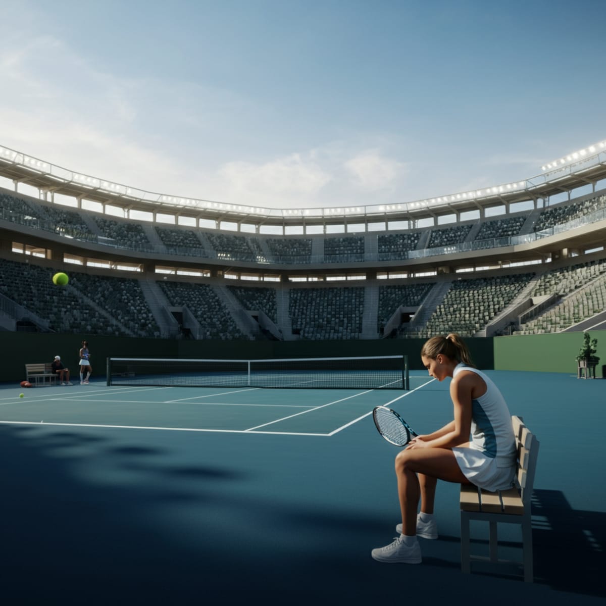 Kartal Retires Injured vs Rybakina at Indian Wells