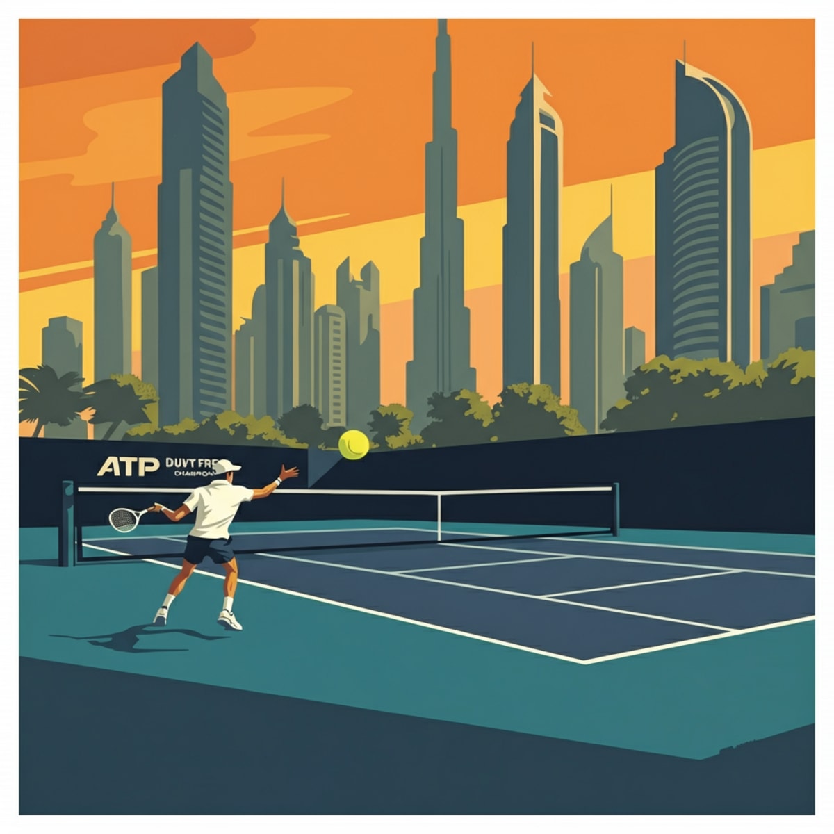 Medvedev, Rublev Ready: ATP Dubai Day 2 Predictions!