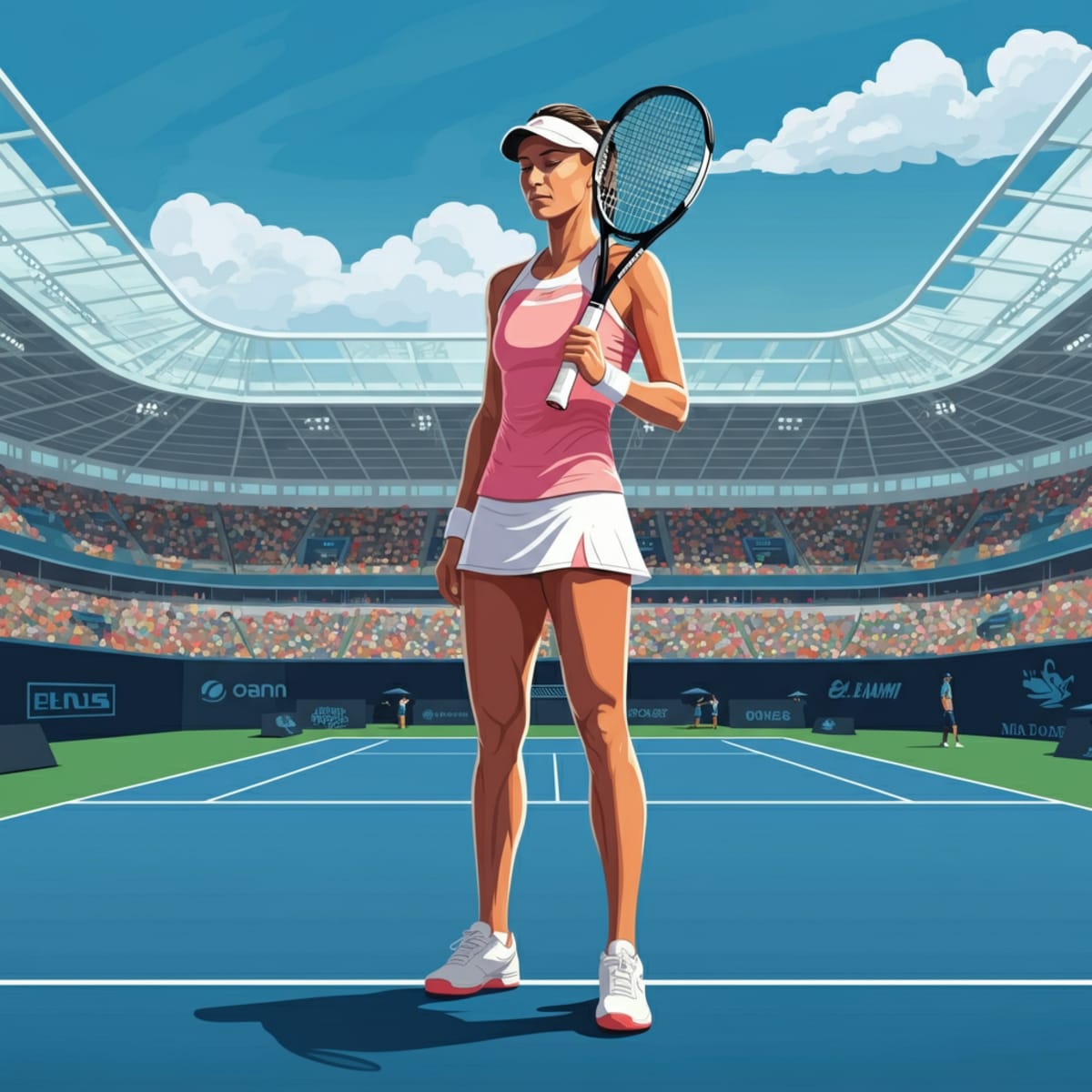 Osaka Falls to Gibson in Miami; Sparks Retirement Talk