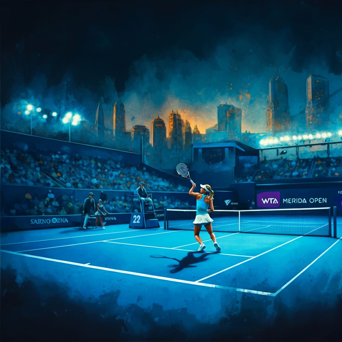 Paolini, Zhang Headline Merida Open Semifinal Showdown