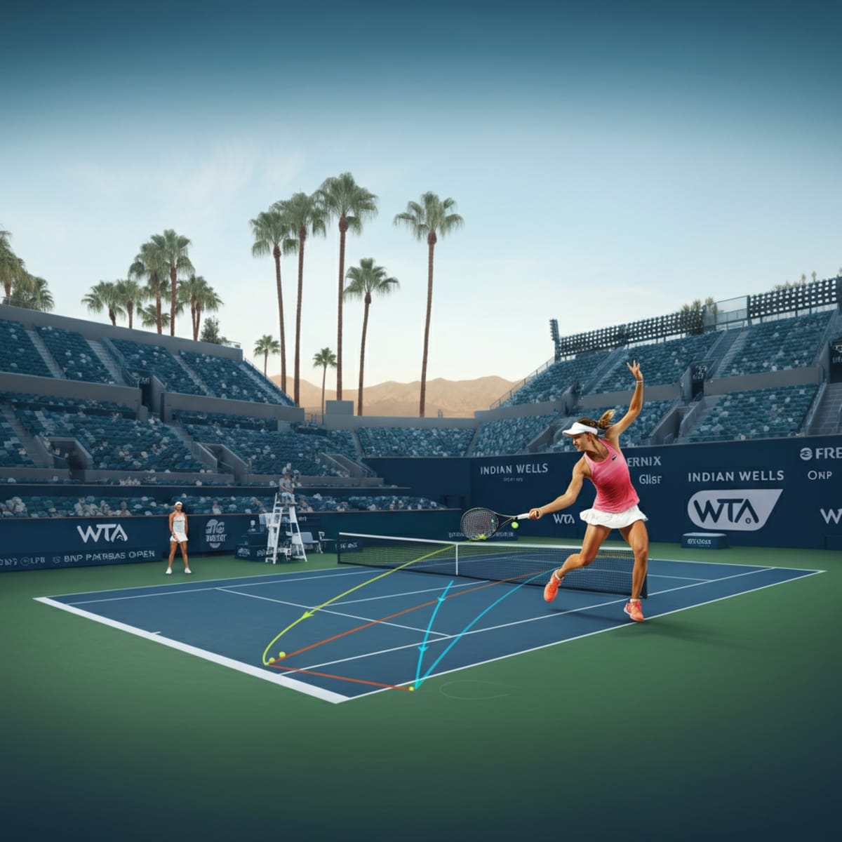 Swiatek & Alcaraz: Is Indian Wells Speeding Up Courts?