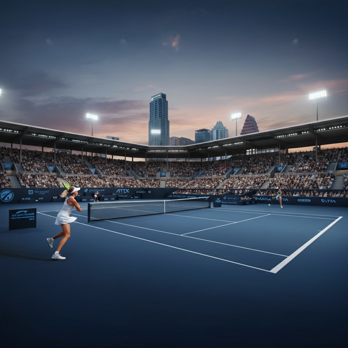 Townsend vs. Masarova: ATX Open Quarterfinal Clash