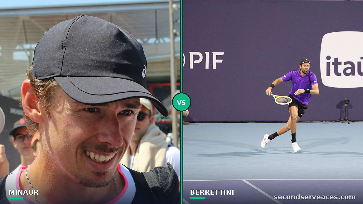 De Minaur Beats Berrettini 7-6 6-2 in Vienna Open