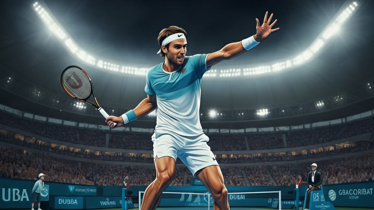 Draper Dumped! Rinderknech Rocks Dubai in ATP Shocker