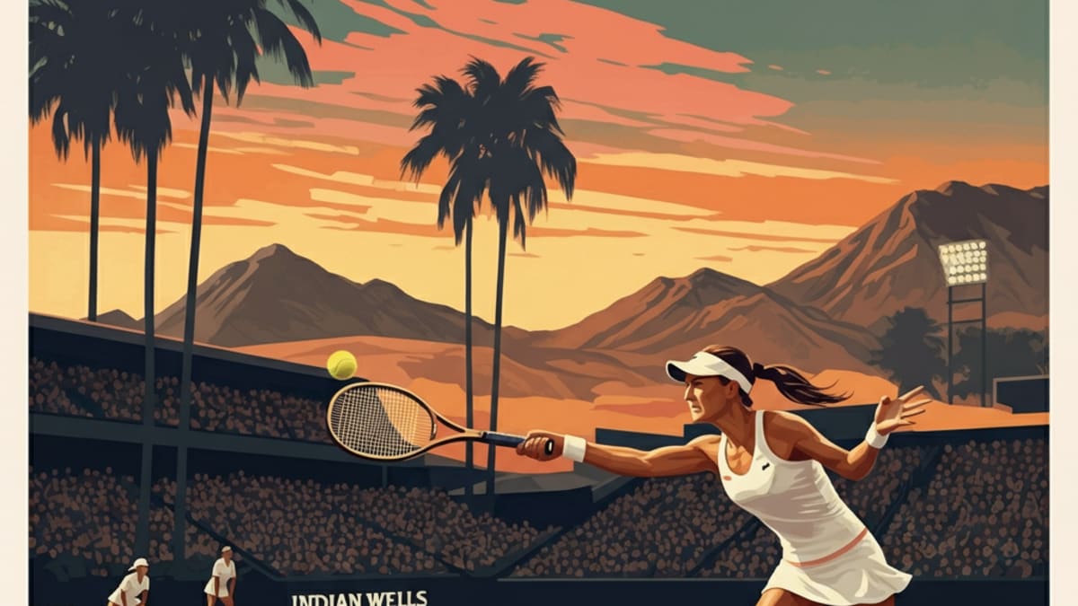 Sabalenka Sweeps Noskova To Reach Indian Wells Final