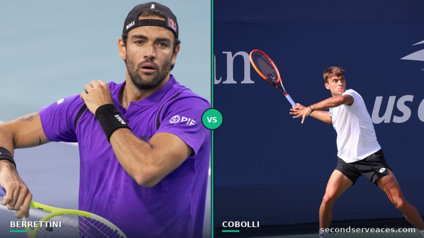 Berrettini Advances Past Cobolli After Heartbreaking 5-2 ret.