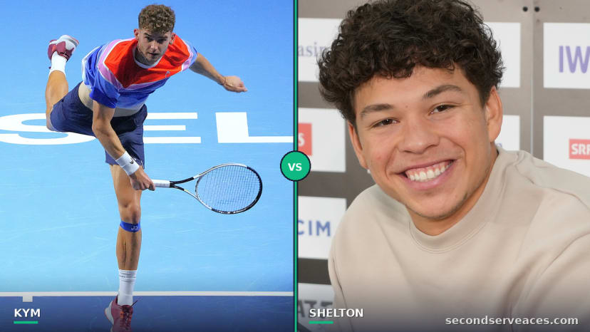 Jerome Kym Stuns Ben Shelton 6-3, 6(4)-7, 7-6(1) in Basel