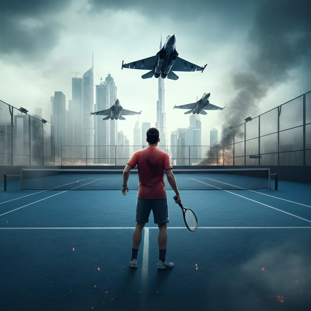 Patten's Dubai Escape: Tennis, Turmoil, and Travel
