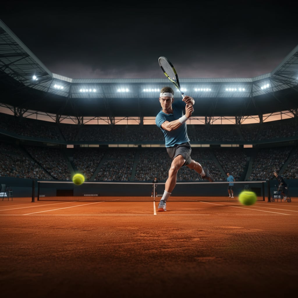 Roman Burruchaga Reaches Maiden ATP Final in Houston 6-1, 6-1