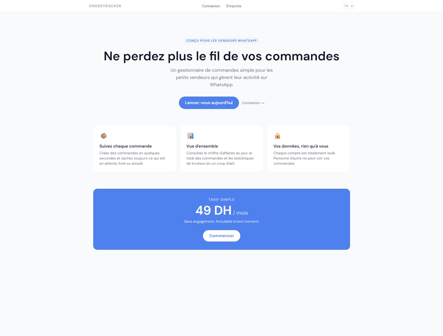 Landing Page
