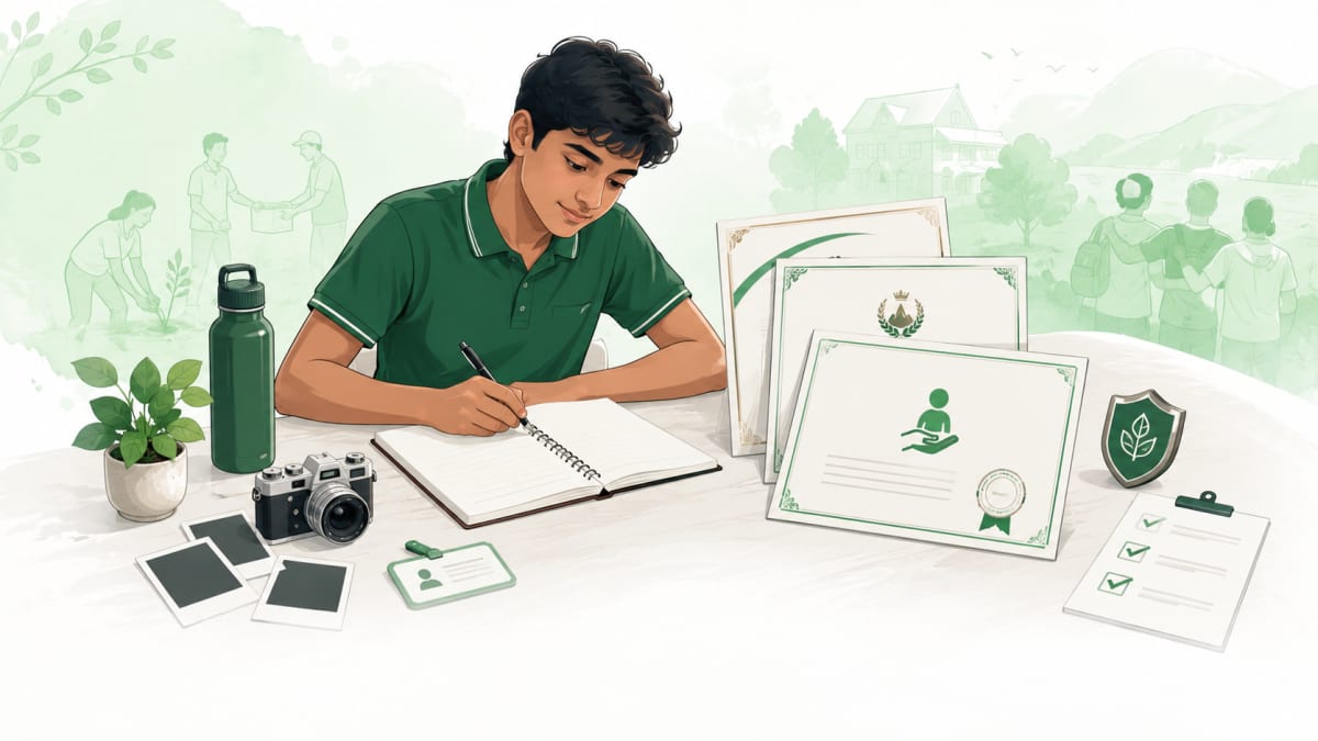 CAS, Duke of Edinburgh, and verified volunteer certificates guide for Indian students