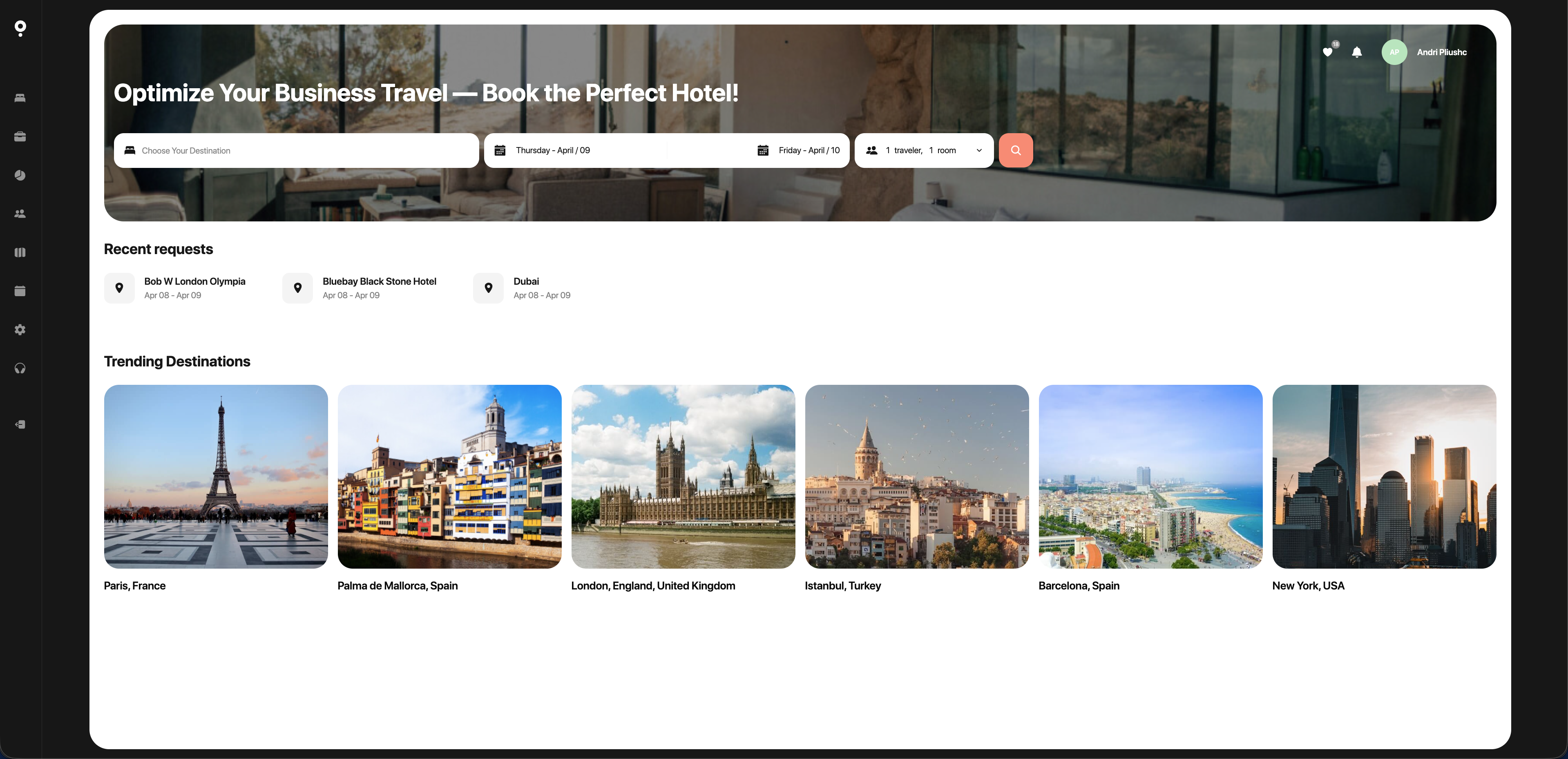 Volindo Travel Platform