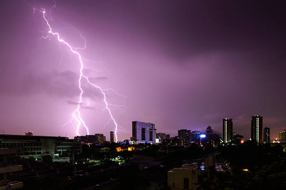 Foto de una PARARRAYOS