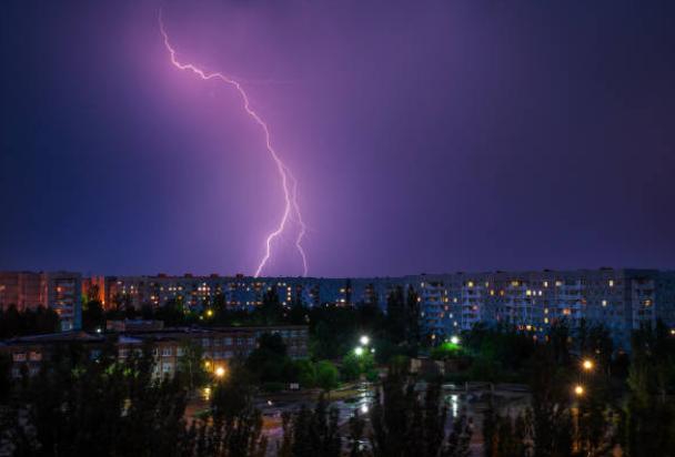 Foto de una PARARRAYOS