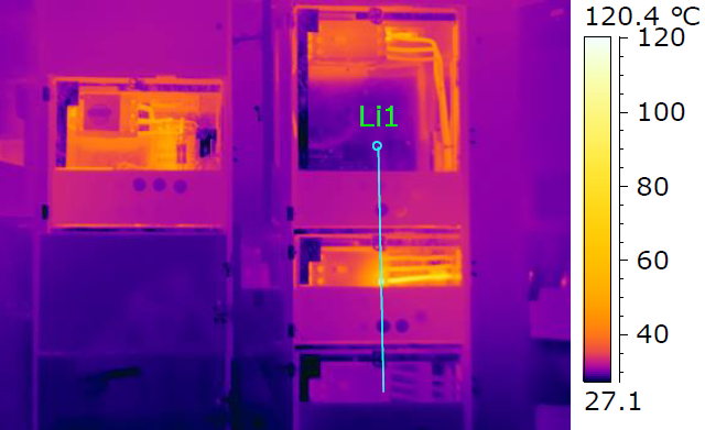 Foto de una ESTUDIOS DE TERMOGRAFIA INFRAROJA