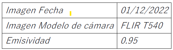 Foto de una ESTUDIOS DE TERMOGRAFIA INFRAROJA