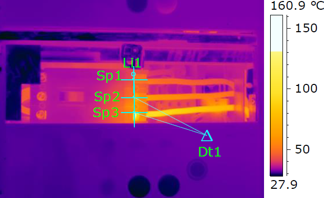 Foto de una ESTUDIOS DE TERMOGRAFIA INFRAROJA