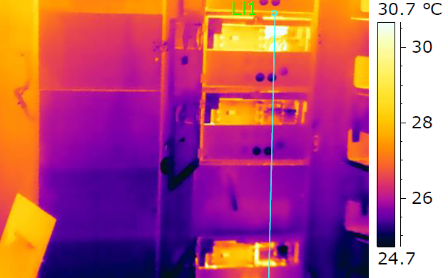Foto de una ESTUDIOS DE TERMOGRAFIA INFRAROJA