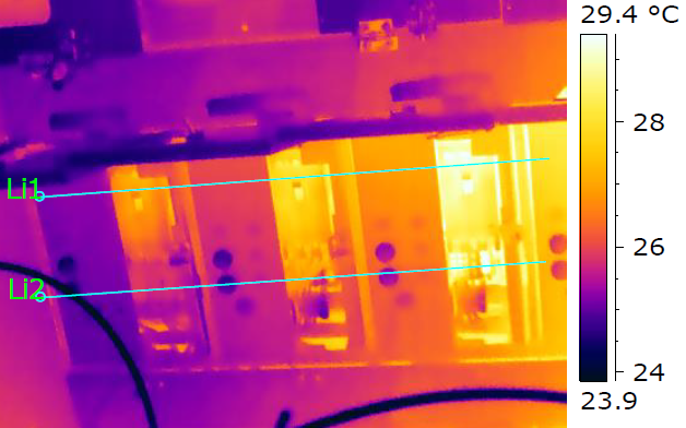 Foto de una ESTUDIOS DE TERMOGRAFIA INFRAROJA