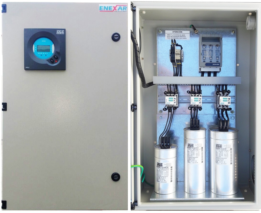 Foto de una BANCOS DE CAPACITORES 