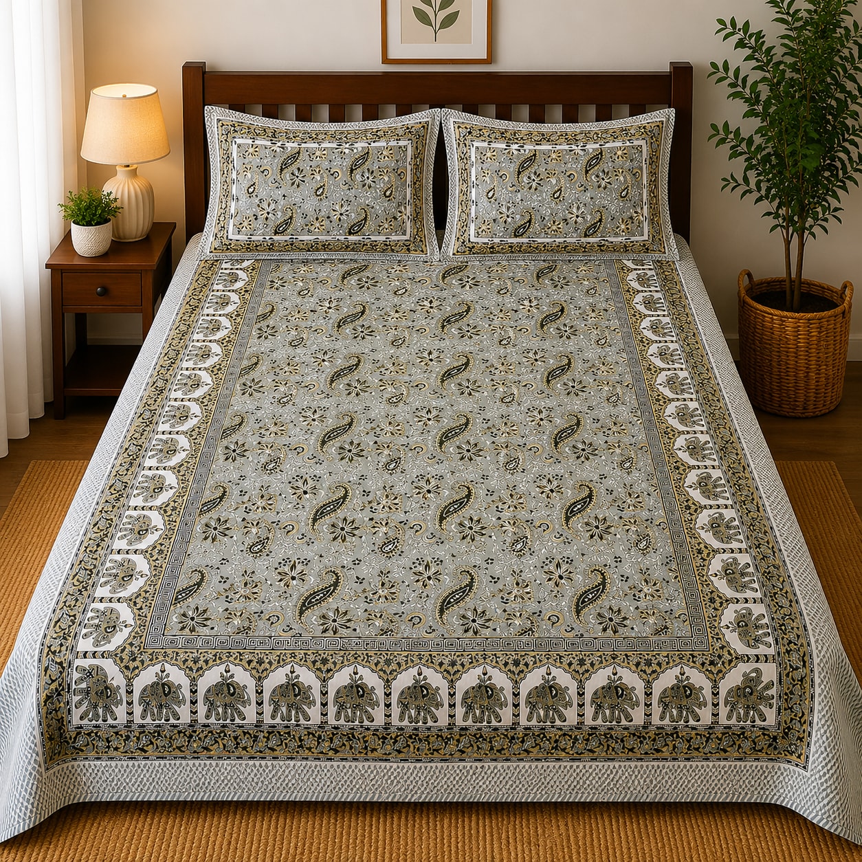 Royal Heritage Single Bedsheet